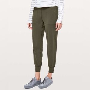 Lululemon Align Jogger 28" Dark Olive  Green Size 4